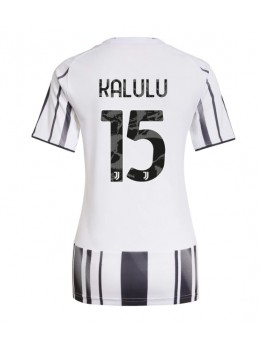 Juventus Pierre Kalulu #15 Replika Hemmakläder Dam 2025-26 Kortärmad